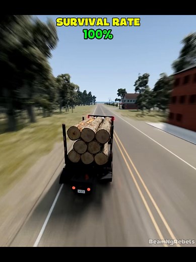 Cars vs 600 MPH 🤣💥 Instant Acceleration #beamng #beamngdrive #tiktokgaming #gaming