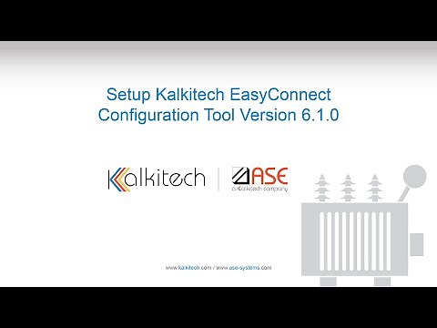 Setup Kalkitech EasyConnect Configuration Tool Version 6.1.0