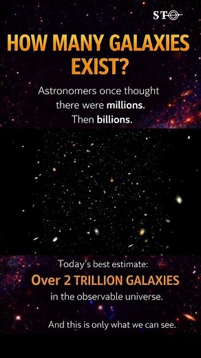 How many galaxy in the universe?
