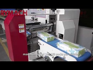Paper Box High Speed Shrink Packing Machine Match With 3 Servo Motors