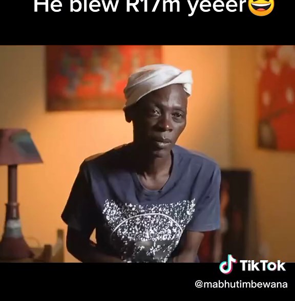 He really #blewit 😆 #lottowinner #iblewit