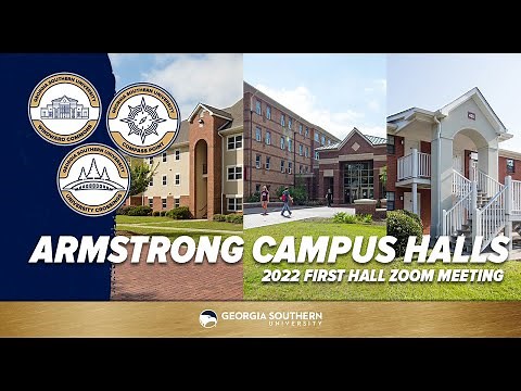 Georgia Southern University Housing Armstrong Campus Halls 2022 First Hall Meeting 7.19.22