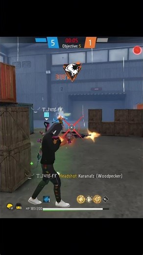 100℅ Only Red Number #freefire #garenafreefire #tirkeygamerz