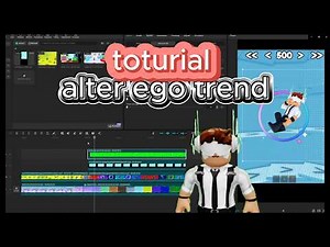 🔥 Alter Ego Trend Tutorial in Roblox at CapCut 🎭✨