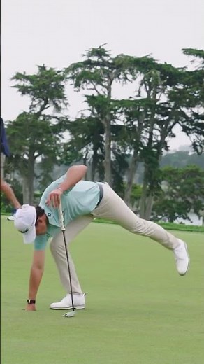 The World No. 1 getting dialed at The Olympic Club 👀