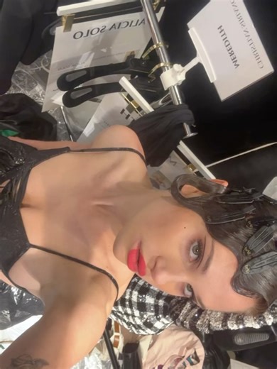 Meredith Mickelson on Instagram: "A DREAM!!!!! THANK YOU @csiriano 😍🥰❤️ @holliebrynn @mostly_dictures ❤️‍🔥❤️‍🔥❤️‍🔥 📷: @tichomirovgeorge"