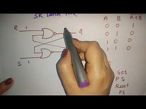 sr latch using nor gate | remaining part