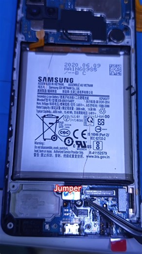 Samsung A51 charging solutions 💯✅ #charging #repair #samsung #shorts