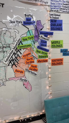 Interactive history map! #teachertiktok #historyteacher #mapskills #middleschool