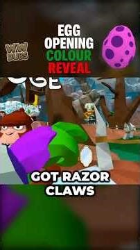 Razor Claw Egg Hatch in UG VR - What Colour?