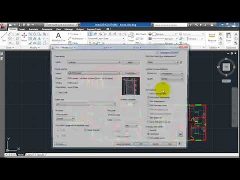 AutoCAD Quick Plot Printer Options