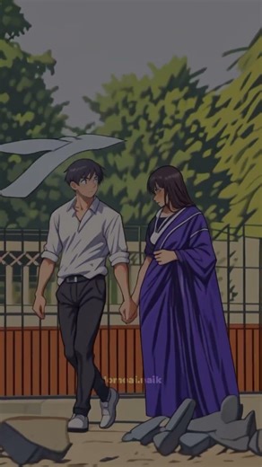 He Fell First: Animated Love Story #whatsappstatus #status #song