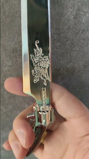 FF8 Squall Leonhart Gunblade Final Fantasy Series Revolver Shape Sword#unboxing #cloud