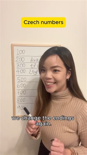 Czech numbers (hundred)