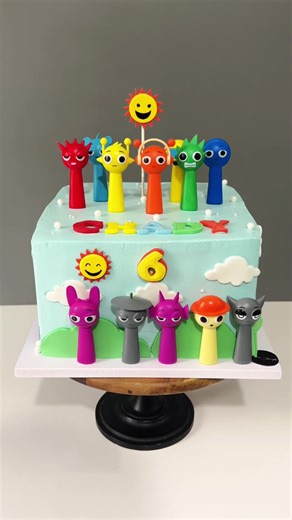 Spunky Theme Cake Ideas for Colorful Celebrations