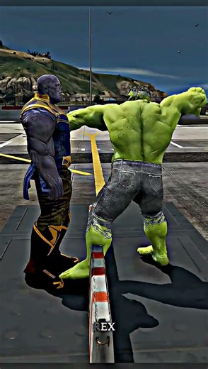 Hulk vs Thanos, Abomination and Venom | Marvel X GTA One slap Challenge