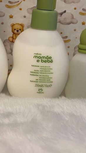 Kit Completo Mamãe e Bebê Natura 💛 4 Itens Essenciais!