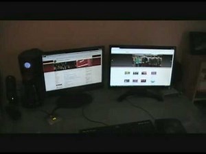 How to Configure a computer to display multiple video outputs