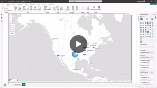 #map #powerbi #iconmappro #iconmapslicer #iconmapcatalog #fabcon | James Dales