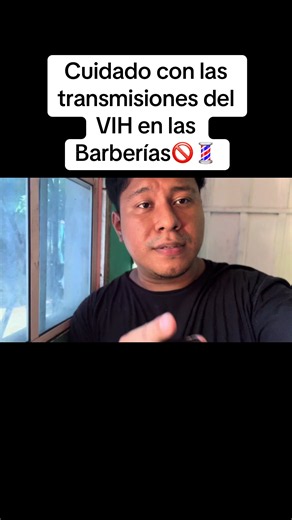 Cuidado en las barberías por VIH sida #VIH #SIDA #ElSalvador #Salud #Prevencion
