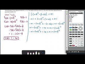 Linear Approximations with Desired Accuracy