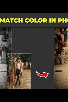 Color Match Images - Photoshop Tutorial