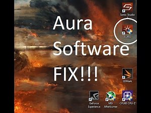 How to Fix Aura Software not opening