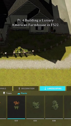 Construcción de un lujoso rancho americano en FS22