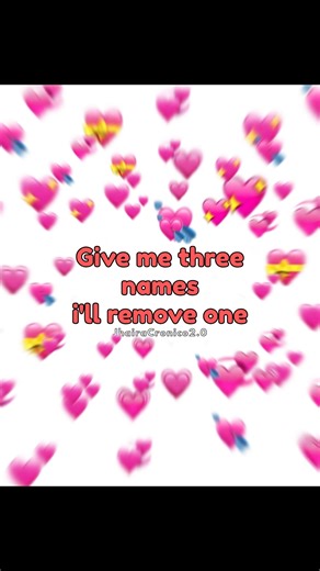 1.1M views · 4.6K reactions | Give me three names, i'll remove one | Jhaira Cronico 2.0 | Facebook