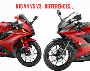 Yamaha R15 V4 vs V3 - List of 10 Differences