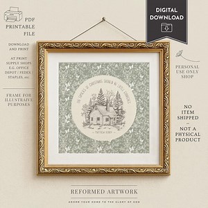 MATTHEW HENRY COMMENTARY Quote Families Little Churches Christian Reformed Theology Art Congregational Puritan Quote Art Reformed Artwork - Etsy Canada