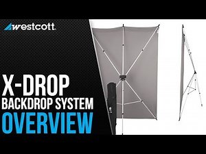 Westcott X-Drop Backdrop System Overview