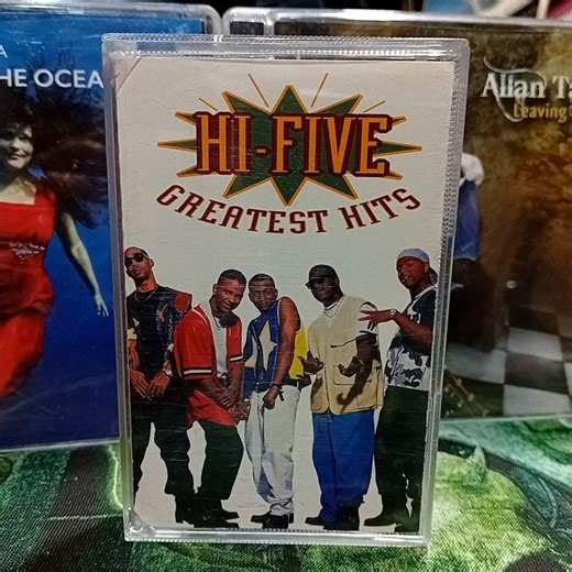 Hi-Five Greatest Hits (1994, Jive Records) Original Kaset Cassette Tape