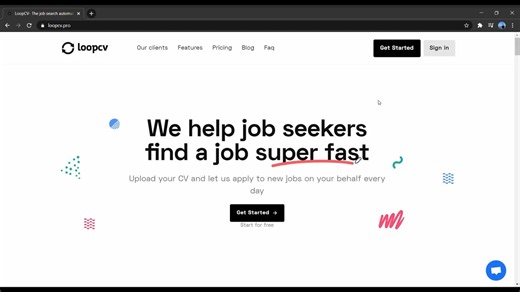 Loopcv | The job search automation platform