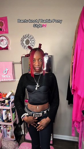 Bantu Knot and Barbie Ponytail Tutorial for Stylish Hair