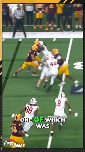 Is Cam Skattebo a top RB prospect after his MONSTER game vs Texas? | First Draft 🏈