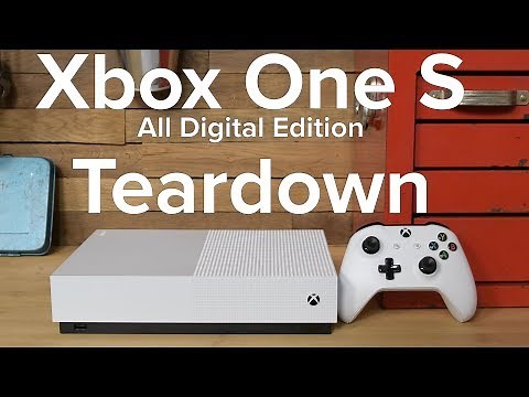 Xbox One S All Digital Edition Teardown!