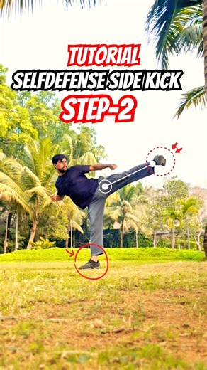 Perfect Side Kick Tutorial | Step by Step Training | Street Stunters🥋💥#kick #kungfu #shorts #mma