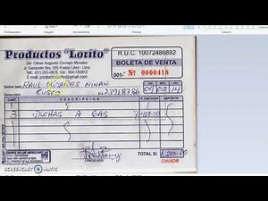 COMO REGISTRAR UNA BOLETA DE VENTA _ SUNAT 2022