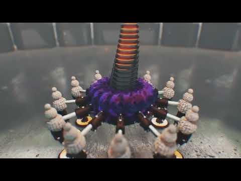 Element3Dで作った移動する装置