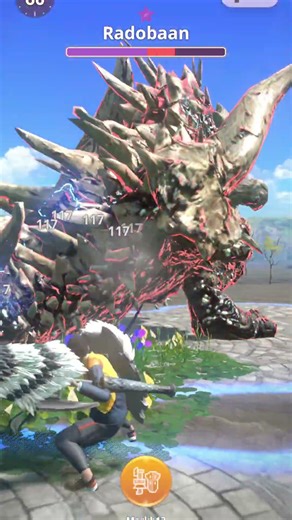 Gunlance!! 1 of 3 favorite weapon to use!! #shortfeeds #gaming #fyp #monsterhunter #mhnow