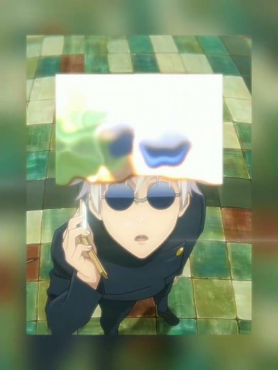 GOJO EDIT 🔥 Blindfold Remove × Levitating Scene”