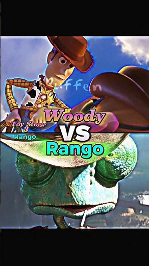 Woody Vs Rango #meme #edit #disney #paramountpictures #toystory #rango