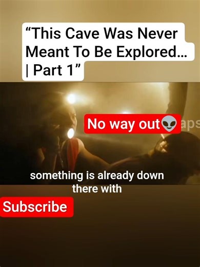 “This Cave Was Never Meant To Be Explored… | Part 1” #shorts #horror