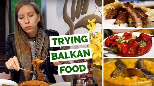 Balkan food review: First impressions trying Bosnian food in Ljubljana 🇸🇮 what to eat in Slovenia