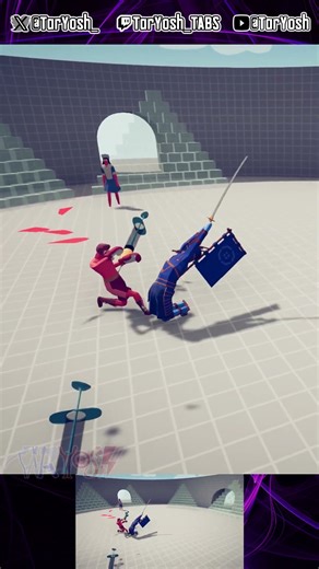 🥊Doping Boxer💉 vs Master Samurai #TarYoshTabs