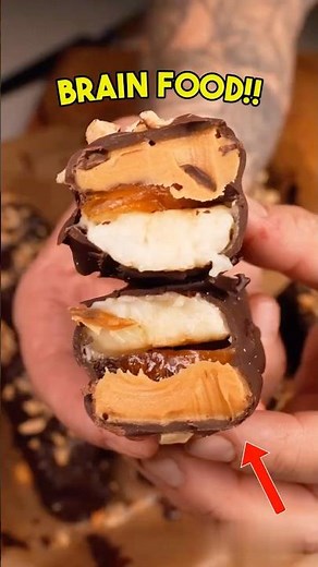 🍫😋 Easiest Snickers Ice Cream Bars You'll Ever Make! #moodbooster