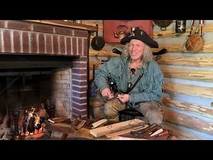 How to Make a Leather Knife Sheath | LEATHERWORK | HISTORY |