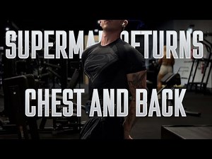 SUPERMAN SHOWED ME HOW TO GET A CRAZY CHEST PUMP (day 48)