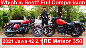 2K views · 39 reactions | Royal Enfield Meteor 350 VS Jawa 42 2.1 l Full Comparison l Which is Best? | Aayush ssm | Facebook